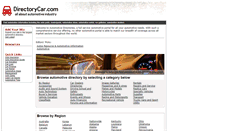Desktop Screenshot of directorycar.com