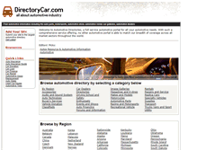 Tablet Screenshot of directorycar.com